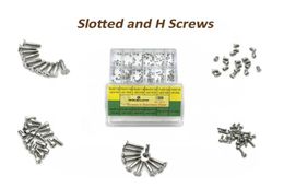 Slotted screws and H screws Stainless Steel Assorted for Watch and Watch Repairs 12 Sizes Repair Tool Kit21145437905