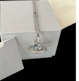 Designer Brand Pendant Necklaces Letter ViviENS Chokers Luxury Women Fashion Jewelry Metal Pearl Necklace cjeweler Westwood 11325ESS