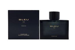 Luxury Brand 100ml Bleu De Perfume pour homme spray good smell long time Lasting Blue Man Cologne Spray fast ship8406585