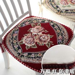 Pillow European Modern Style Home Dinning Chair S Anti-slip Office Comfortable Dining Thick Warm Seat Pad
