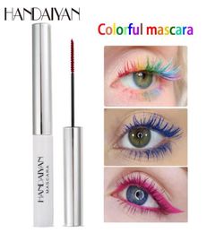 HANDAIYAN Colorful Mascara Easywear Colored Brush Natural Eyelashes Curling Lengthening Festival Extensions Mascara Eye Makeup6119682