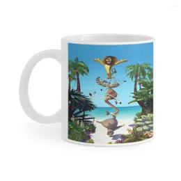 Mugs Madagascar Ceramics Coffee Tea Cup Milk Cups Gifts Drinkware Coffeeware