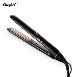 Multifunction Electric Hair Curler Straightener Dual Use Hair Styling Tool Household Fast Heating Curling Iron LCD Display5036748