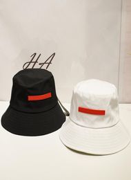 High quality Cloth blended Contrast Colour letters Bucket Hat Fashion Fold able Caps Black Fisherman Beach Sun Visor Folding Cap7079913
