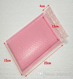 Usable space pink Poly bubble Mailer Gift Wrap envelopes padded Self Sealing Packing Bag factory 1839527