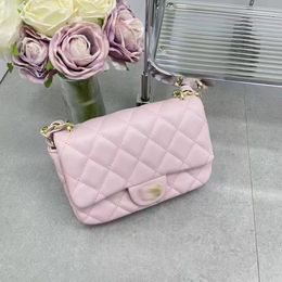 The latest small many Colour chain shoulder bag crossbody bag fashion matching diamond grain bag 21*6*15 factory direct sales of great