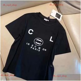 Chanei Chanells Desinger Mens T Shirt Womens Shirts C Letter Pattern Print T-Shirt High Quality T Shirt Summer Luxury Clothing Fashion Round Neck Tshirt 7445