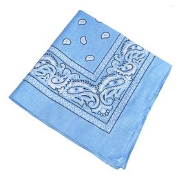 Bandanas Handkerchiefs For Women Paisley Polyester Headbands Square Hankerchief Scarf