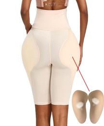 Women Hip Pads High Waist Trainer Shapewear Body Tummy Shaper Fake Ass Butt Lifter Booties Enhancer Booty Thigh Trimmer Plus 6XL268535290