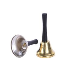 GoldSilver School Restaurant Service el Reception Call Christmas Handbell Service Hand Bells Jingle Ringtones Xmas Decor9571214