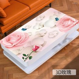 Table Cloth B115 No-wash 3D Tablecloth Three-dimensional Chinese Style Nordic Thick Soft Glass Coffee Dining Ma
