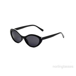 High Quality Channel Sunglasses Round Sunglasses Top Ch Original Men Famous Classic Retro Brand Eyeglass Fashion Design Women Sunglasses{category}P8GC