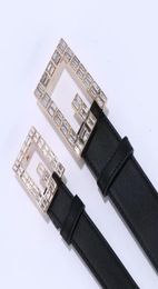 Belts for Mens Belts Fashion Belt Leather Business Belts Women Big Gold Buckle with G whole2837799