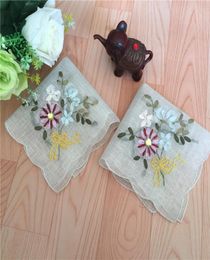 Exquisite handembroidered napkins Europeanstyle simple cloth placemats vase cushion lamp mats Decorative fabric tea tray univers2459697