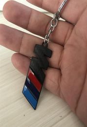 2019Fashion Car Logo Carbon Fibre Keychain Keyring Key Chain Key Ring Holder For BMW M M3 M5 Power Performance E46 E39 E36 X1 X3 7510275