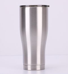 30ounce stainless Vacuum cup DHL send water Bottle sealed Sliding covers insulation Tumblers heat preservation Cup protable sport 8226731