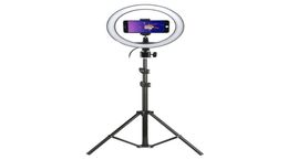 Pography LED Selfie Ring Light 10inch Po Studio Camera Light With Tripod Stand for Tik Tok VK Youtube Live Video Makeup C1007954733