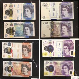 Other Festive Party Supplies Prop Money Toys Uk Pounds Gbp British 10 20 50 Commemorative Fake Notes Toy For Kids Christmas Gifts 1872669RCZH