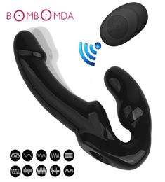 Dildo Vibrator For Men Masturatur Anus Plug Prostate Massager Wireless Remote Dildo Anal Sex Toys For Adults Clitoris Stimulator T3863651