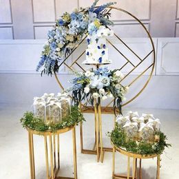 Party Decoration Decorative Background Wedding Wall Flower Frame Panels Artificial Silk Backdrop Arch Stand AB0324