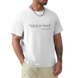 Men's Tank Tops DOTA 2: Mid Or Feed T-Shirt Anime Sweat Shirts T-shirts