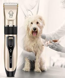 The latest 4 packages dog shaver pet hair clippers teddy cat shaving dog hair professional hair clipper trimming pet automatic s9923391