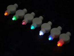 200pcslot pille çalıştırılan led kağıt fener ışığı LED floralit ışık çiçek kağıt fener için düğün
