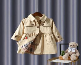 Designers Clothes Kids Girls 2020 fashion Kids Clothes Girls Kids Tench Coats Big Coats Girls Clothes8439389