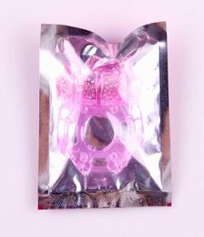 2022 adultstuff Crystal Butterfly male cock ring penis vibrating Ring Clit Vibrating sex toys1822027