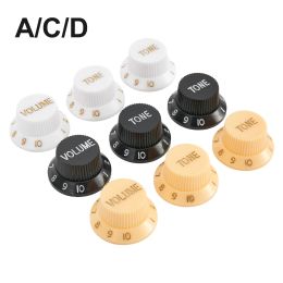 Accessories 3Pcs/set Guitars Strat Knob 1Volume 2Tone Control Knobs For ST SQ Or The Same Type Of Electric Guitar For Guitar Accessories