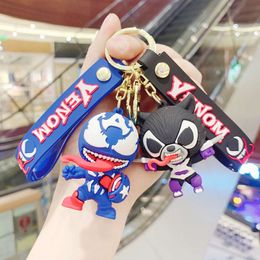 Fatal Venom Cartoon Couple Cute Doll Keychain Pendant Bookbag Pendant Doll Keychain