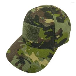Ball Caps USA Style Camouflage Baseball Cap For Men Women Outdoor Sports Hat With Patch Badge Green Black