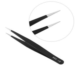 20pcs Straight Tweezer Curved Tweezer Nail Rhinestones Gem Decoration Gel Picking Tool Eyelash Tweezers Eyebrow Tools Makeup Tools3805486