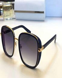 ELVAS blue goldblue shaded Sunglasses Sonnenbrille brand fashion luxury designer sunglasses for women gafa de sol new with box2960860