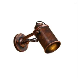 Wall Lamp LED Sconce Industrial Iron Art Folding Light Retro Restaurant Bedside El Bedroom Bar Cafe Home Lighting