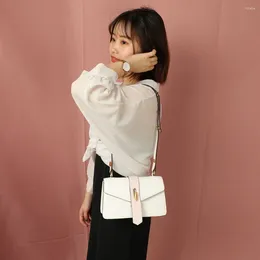 Evening Bags Trend Female Designer Shoulder Bag For Women Korean Style Simple Fashion Crossbody Women's Luxury Small Square