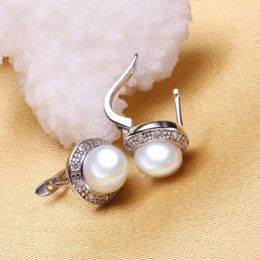 Stud Earrings CAOSHI Aesthetic Imitation Pearl Female Exquisite Design Bridal Wedding Accessories Trendy Jewellery Delicate Gift