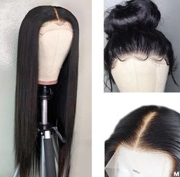 Brazilian hair wigs straight lace front wig 13x4 lace front human hair wigs for black women nonremy cheap human hair wigs4961945
