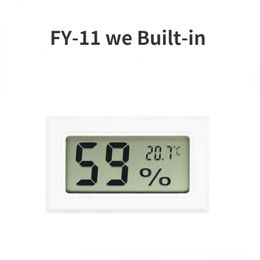 2024 NEW Mini Digital Humidity Meter Thermometer Hygrometer Sensor Gauge LCD Temperature Refrigerator Aquarium Monitoring Display Indoorfor