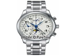 New Master Collection L27734786 Perpetual Calendar Automatic Moon Phase DayDate Mens Watch Stainless Steel Watches 163c31934478