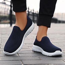 Casual Shoes Sneaker Men 13 Fashion Summer Breathable Mesh Shallow Mouth Slip On Lightweight Mens Socks