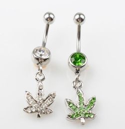 2 Colours Stainless steel Body Piercing Jewellery Belly Button Navel Rings Dangle Charm SS 20PCS9890468