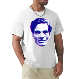 Men's Tank Tops Pasolini T-Shirt Blouse Aesthetic Clothes Blacks Kawaii Mens Graphic T-shirts