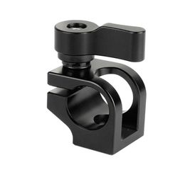 CAMVATE Universal 15mm Single Rod Clamp For Camera Cage Black Knob5565580