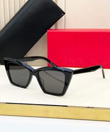 Nuovi occhiali da sole in moda vintage Frame acetato importato UV400 lente polarizzata Donne di alta qualità SL 657 003 Dimensioni 53-16-145