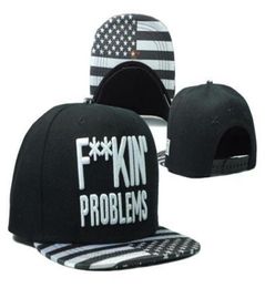 Fuckin Problems usa flag brim baseball hats and caps gorras bones for men snapback sports hip pop cap top quality7328321