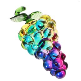 Party Decoration Fruit Ornaments Statue Grape Desk Paperweights Collectibles Figurine Decorative Desktop Artificial