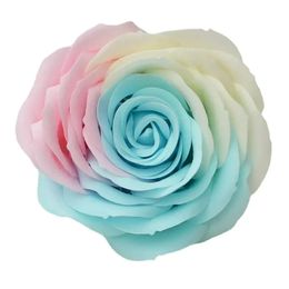 16PCS/Box Soap Big Rose Floral Flowers Petal Artificial Rose Decor Ornament Party ValentineS Day Decorating Holding Flower Gift 240416