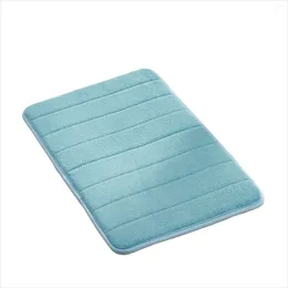 Bath Mats Toilet Memory Foam Mat Extra Soft Absorbent Durable Rug For Stairs Courtyard Garage