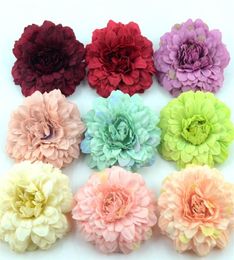 50PCS Chrysanthemum Artificial Silk Flower Head For Home Wedding Party Decoration Wreath Scrapbooking Fake Flowers8687324